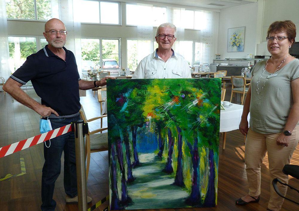 Dank für die Ausstellung in der Hansegisreuthe Heidenheim 2020