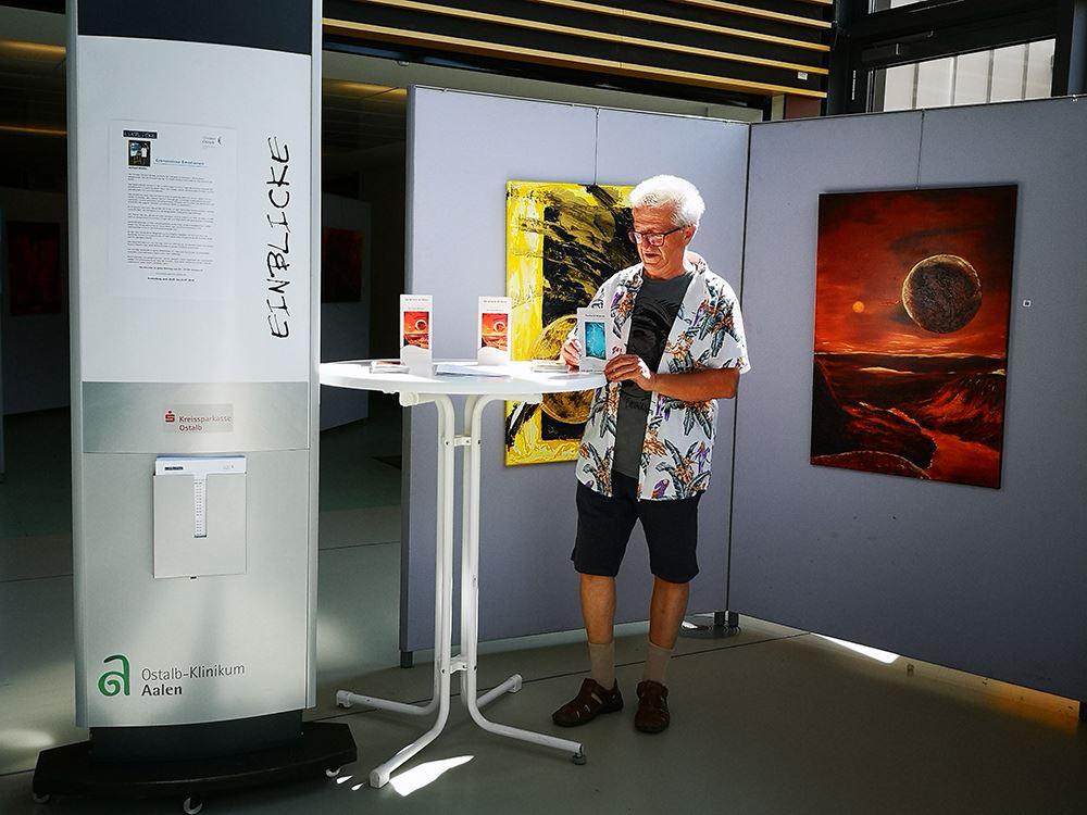 Ausstellung im Foyer Ostalb-Klinikum 2019