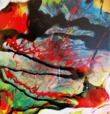 Abstrakte Bildgestaltung von Gerhard Winkler